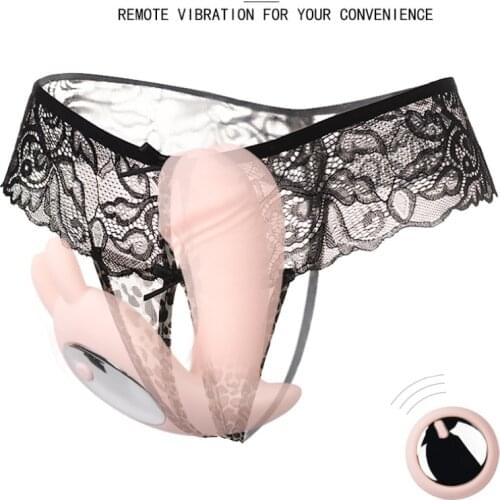 Wireless Remote Dildo Vibrator Panties for Women Clit Stimulator Adult Sex Machine Shop Female Clitoris Masturbator Erotic Toy