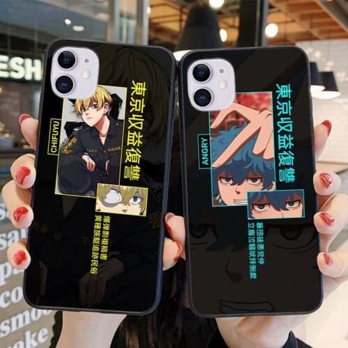 Japanese anime Tokyo Revengers Phone Case For iPhone 11 12 Pro Max XR X XS MAX 7 8 Plus 6s SE 2020 Soft silicone Cover Fundas