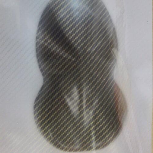 CSTD072-1 1m wide gold and transparent carbon fiber water transfer 10m length water transfer printing hydrographics film