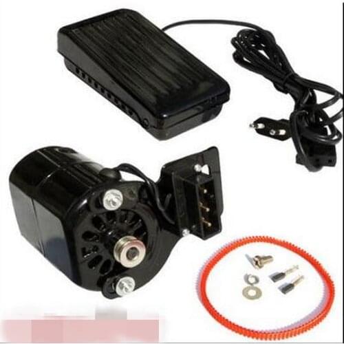 Home old Sewing machine parts motor+controller 220V All copper core 180W 0.9A contrarotate