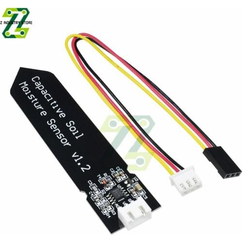 Capacitive Soil Moisture Sensor Module DC 3.3-5.5V Corrosion Resistant Gravity Soil Moisture Sensor For Arduino With Wire