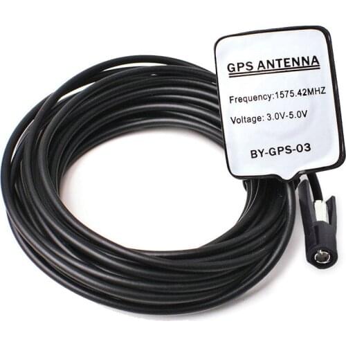 Superbat WICLIC GPS Active Magnetic Base Antenna Aerial Connector Cable for Pioneer JVC Beker GPS Navigation Receiver