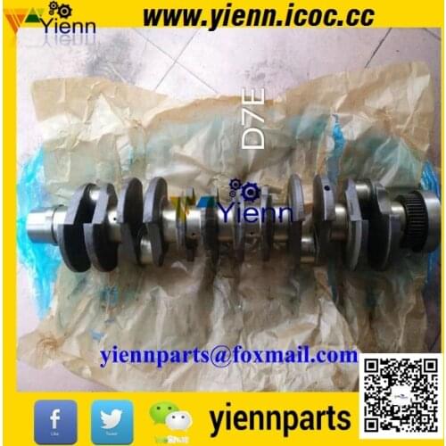 D7D D7E Crankshaft For VOLVO EC240B EC290B Excavators D7D D7E Diesel Engine Repair Parts