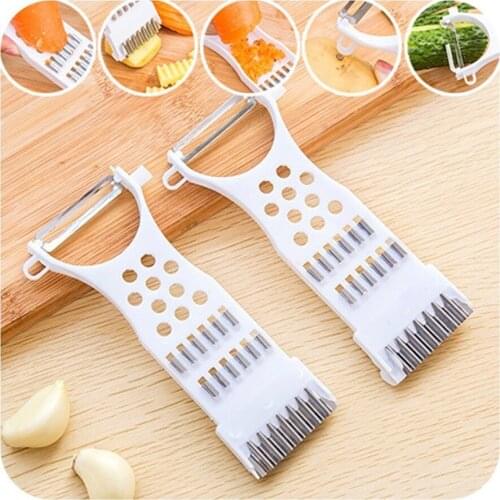 2pc Multi-function Grater Peeler Vegetable Cutter Potato Fruit Shredder Radish Shredder Fruit Kitchen Dining Vegetable Tools