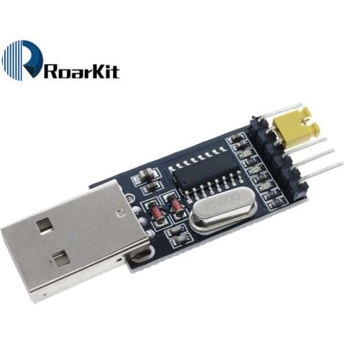 CH340 module USB to TTL CH340G upgrade download a small wire brush plate STC microcontroller board USB to serial