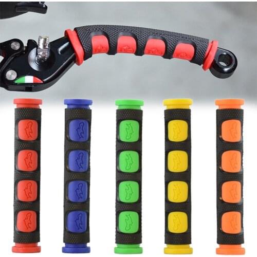 Soft Anti-Slip Brake Handle Silicone Sleeve Motorcycle Bicycle Protection Cover
