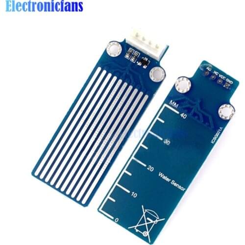 Separate PCB Board Raindrop Module Sensor Water Level Detection Module Water Module Raindrop Sensor Board DC 5V Analog Sensor