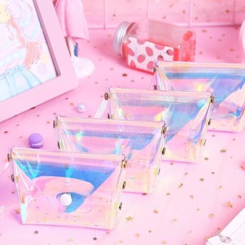 Transparent PVC Coin Purse Key Card Holder Souvenirs Wedding Gifts for Guests Kids Bridesmaid Gift Present Party Favors Supplies