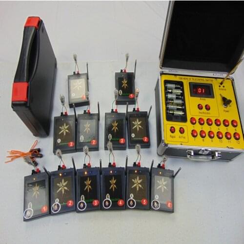 Receiver Stage 12 Cues Fireworks Remote DJ Electric Wire HOT 433MHZ Professional Smart Wedding Equipment-Wireless Switch