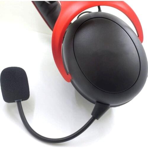 3.5mm Plug Jack Mic Headphone Microphone Compatible with Cloud II Wireless Gaming Headsets Game Mic Game Headset