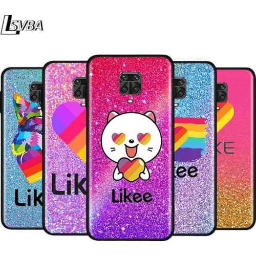 Cute Funny Likee for Xiaomi Redmi Note 9 9T 9S 9Pro Max 8T 8Pro 8 7 6 5 Pro 5A 4X 4 Silicone Black Phone Case