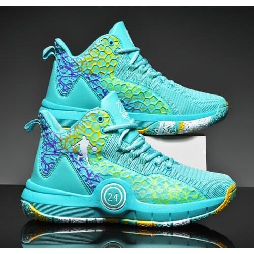 2021 Womens Cushioning Basketball Shoes Men Boots Breathable Outdoor Sneakers Basket Homme Non-slip Training Shoes