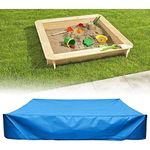 Sandboxes Cover Waterproof Sandpit Pool Protective Cover Bunker Cover for Protects Sand and Toys TN88