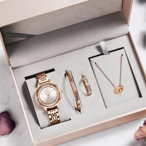 NEKTOM Ladies Exquisite Diamond Rhombus Dial Elegant Dress Watch For Girlfriend Luxury Gift Set Women Simple Wristwatches