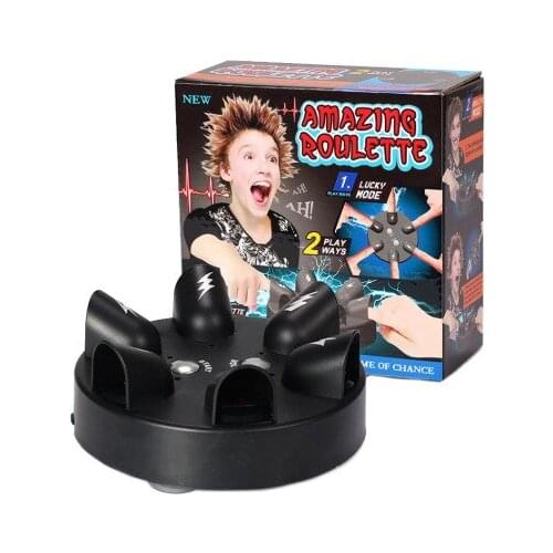 Heartbeat Electric Shock finger anti stress toys anxiety and stress relief stress reliever toys adult toys free shiping items