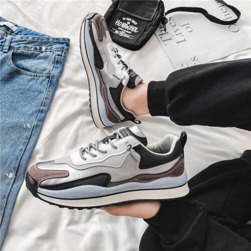 2021 spring new versatile mens shoes Korean fashion sports students leisure original