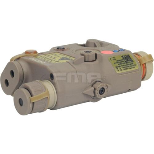 New Helmet Accessories FMA PEQ LA5 Upgrade Version LED White light + Red laser with IR Lenses DE/BK/FG Free Shipping