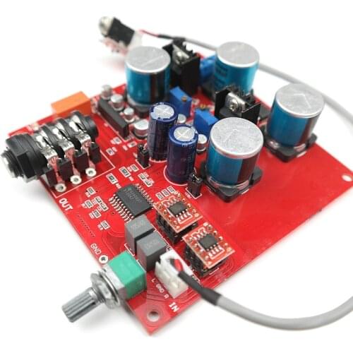TPA6120 A2 Hi-Fi Headphone Audio Amplifier Board Fever Audio Earphone headset Amp OP275 Preamplifier AMP Tone board