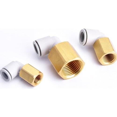 Pneumatic Female Elbow Thread KQ2LF04-01 KQ2LF04-02 KQ2LF06-M5 KQ2LF06-M6 KQ2LF06-01 KQ2LF06-02 KQ2LF08-01 KQ2LF08-02 KQ2LF08-03