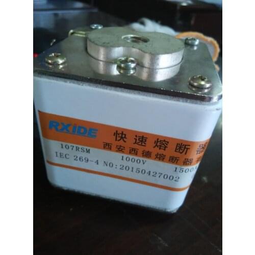 Fuses: 107RSM 1000V 1500A BC100KA 74*60 / 107M105E76KN 1000V 1250A aR