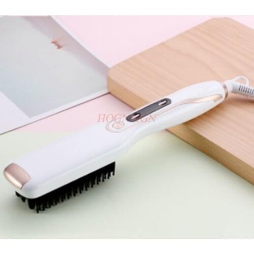 Straight hair comb straight volume dual-use inner buckle does not hurt hairpin board comb negative ion curling rod artifact lazy