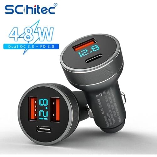 Автомобильные зарядные устройства для мобильных телефонов SCHITEC China At AliExpress