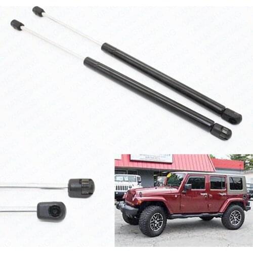 2pcs Car Rear Window Glass Auto Gas Spring Prop Lift Support Fits for 2006-2009 2010 Jeep Wrangler Sport Utility 22.99 inches