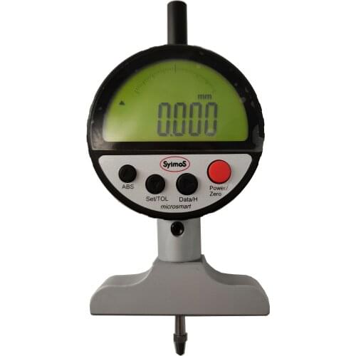 SYLMOS range 0-15mm/0.6inch resolution 1μm/0.00005inch accuracy 2um Build-in rechargable lithium battery indicator depth gauge