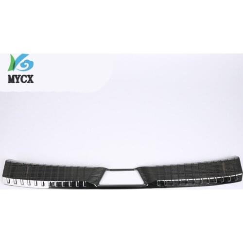 Built Rearguards Rear bumper protector scuff plates For MAZDA CX-3 CX3 2016 2017 2018 2019 auto accessories 1pcs