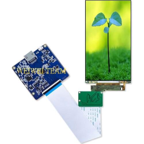 Wisecoco 2160x3840 5.5 inch 4K LCD panel mudule MIPI board DLP SLA Wanhao D7 3D printer /VR/ AR/ HMD/ Headset Projector