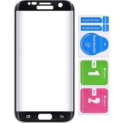 Tempered Glass For Samsung Galaxy S8 / S8 Plus S7 edge 3D Arc Screen Protector For Galaxy S8 Full Protective Glass Film