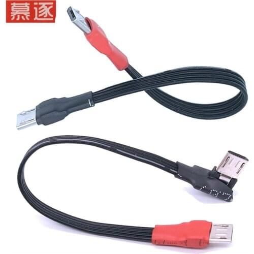 1pc Micro USB Type B Male To MINI & Micro B Male 5Pin Converter OTG Adapter Lead Data Cable 20cm / 1m 3ft