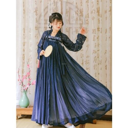 2021 hanfu chinese dance costume traditional stage outfit hanfu women ancient dress folk festival performance clothing