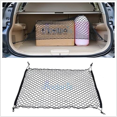 For Toyota Land Cruiser 200 Prado FJ 120 150 100 Rear Truck Storage Bag Luggage Nets Hook Organizer Cargo Net Car Accessories