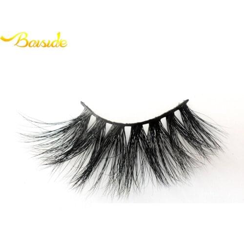 Baiside Top Quality Long Thick 3D Mink False Eyelashes Reusable Eye Lash Mink