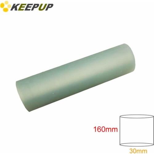 Furniture wheel.Diameter 30mm, length 160mm,PU polyurethane roller with bearing,Soft surface,Pipeline transmission Rubber wheel