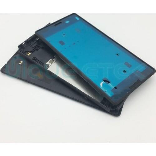 For Sony Xperia E3 D2203 D2206 D2202 Battery Cover Back Rear Door Housing Case +LCD Middle Chasis Frame Plate Replacement