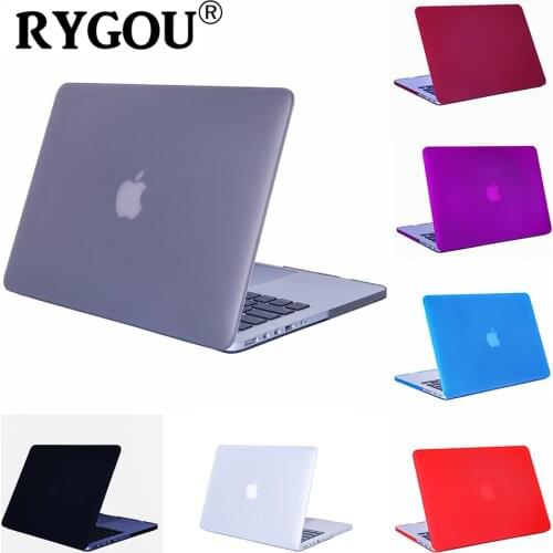 Matte Soft-touch Laptop Case for Old Macbook Pro 13 13.3 inch Case with Retina Display A1502 A1425 Model Cover Release 2015-2012