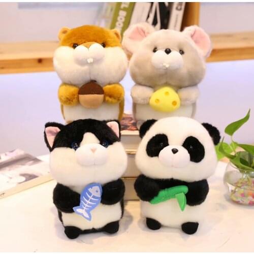 18cm Cute Cartoon Plush Stuffed Animal Doll Animals Toys Soft Kids Boys Gifts