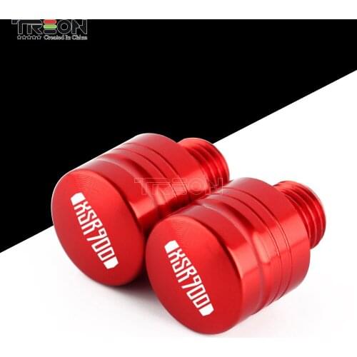 One Pair For YAMAHA XSR900 XSR 900 2016 2017 2018 2019 2020 Motorcycle M10X1.25 CNC Mirror Hole Plug Screw CNC Aluminum