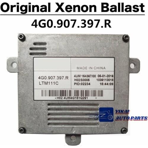Genuine Original LED Driver DRL Modul Control Unit 4G0.907.397.R FOR Audi Skoda Xenon Headlight Ballast Keboda Module ECU