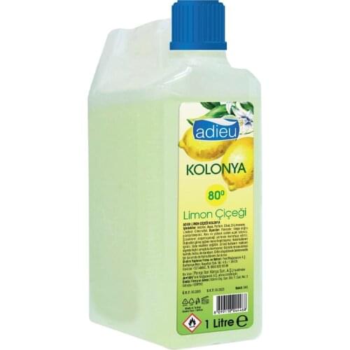 Adieu Kolonya Limon Çiçeği 1000 Ml