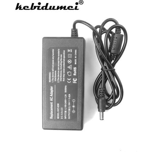 Kebidumei Universal 19V 3.42A 65W Laptop Charger For Toshiba ASUS Acer Laptop Charging Device For Netbook Notepads Power Adapter