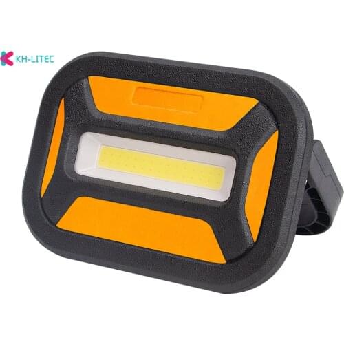 USB Rechargeable COB Work Light Portable LED Flashlight Waterproof Camping Lantern Magnet Design Built-in 3.7V 3000mAh Battery