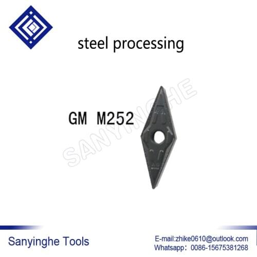 VNMG160408-TM M252 VNMG160408-GM M252 VNMG160408-GM R201 VNMG160408-PZ M225 10pcs/lots cnc carbide turning inserts for steel