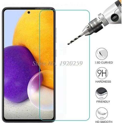 Tempered Glass For Samsung Galaxy A72 SM-A725F A52 Glass Screen Protector Telefone Front Film Case Cover Screen Protective Glass