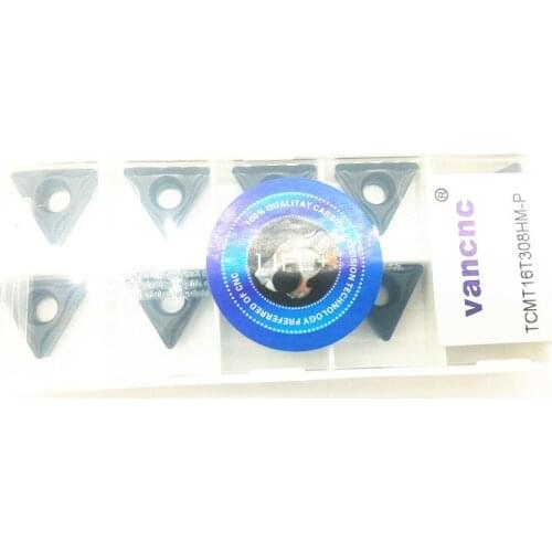 10pcs VANCNC carbide inserts TCMT16T304HM-P TCMT16T308HM-P TCMT16T312HM-P free shipping