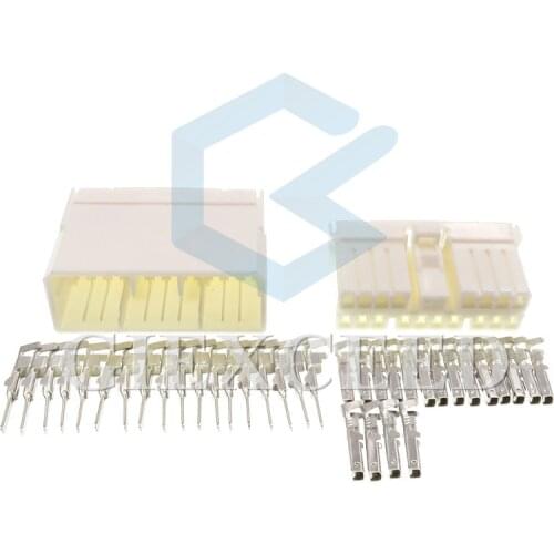 18 Pin 174935-1 173853-1 Automotive Electrical Plug Wire Connector Female Male Socket For Car Engine Start Stop Modification