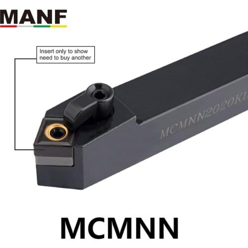 MANF Turning Tool Holder 20mm 25mm MCMNN1616H12-80 Lathe Cutter Lathe Tools External Turning Holders For CNMG Boring Tools