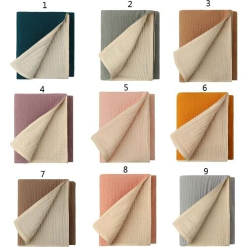 Baby Bath Towel Newborn Cotton Bib Kids Feeding Burp Cloth Scarf Face Washcloth P31B